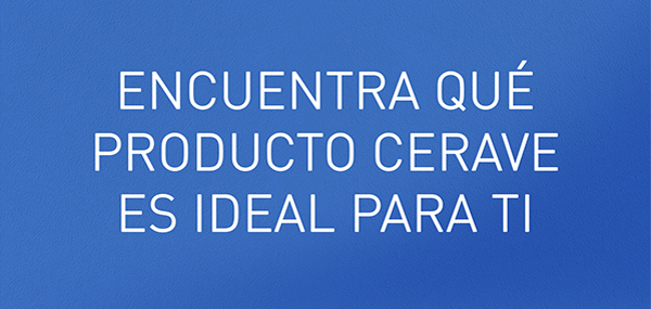 Bloque Descubre los productos Cerave